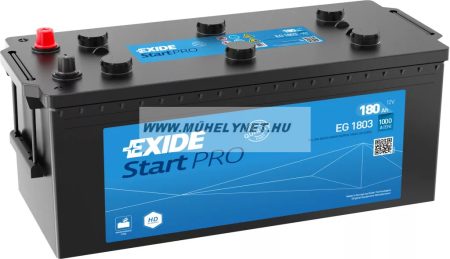 Exide HD Pro 180Ah 1000A Bal+ akkumulátor