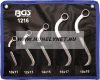 BGS S kulcs készlet 5 db-os BGS S kulcs készlet 5 db-os