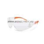 Védő szemüveg UV védelemmel, víztiszta