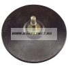 Gumitányér fúrógéphez tépőzáras 125 mm Gumitányér fúrógéphez tépőzáras 125 mm