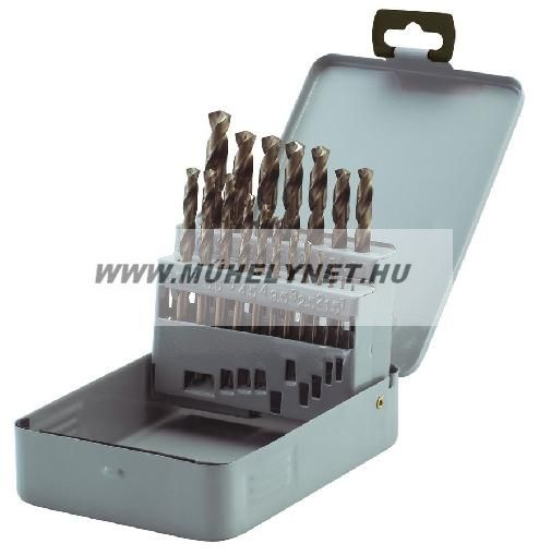 Image of Csiga fúrószár készlet kobaltos ( cobaltos ) 1-10 mm 19 db