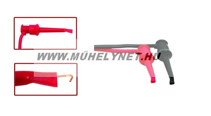 Image of Mérőzsinór pár mérőcsipesszel és banándugóval Maxwell