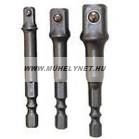 Image of Bit adapter négyszögekhez Extol craft 3 db-os