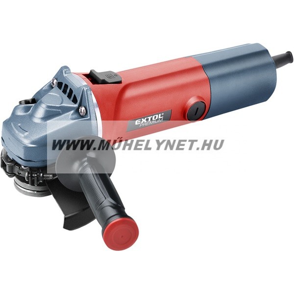 Image of Sarokcsiszoló 125mm, 850W fordulat szabályzós Extol Prémium