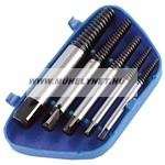 Image of Tört csavar kiszedő készlet 5 db-os műanyag dobozban