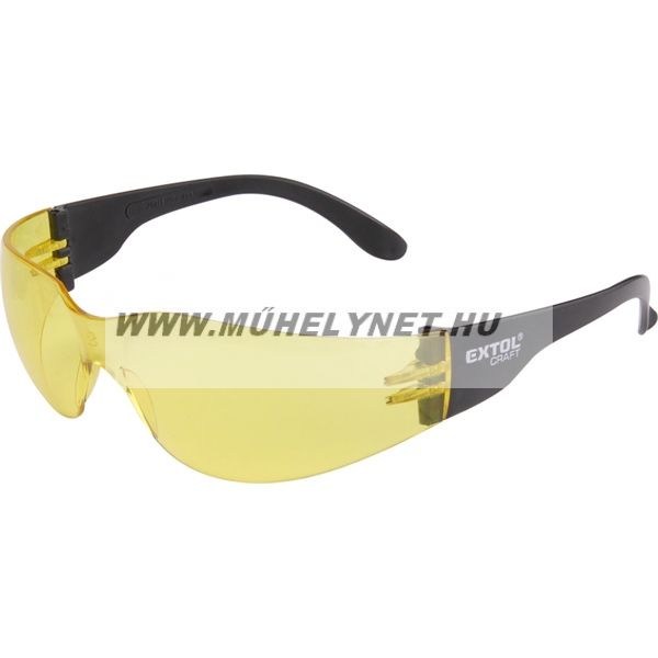 Image of Védő szemüveg sárga polikarbonát Extol Craft