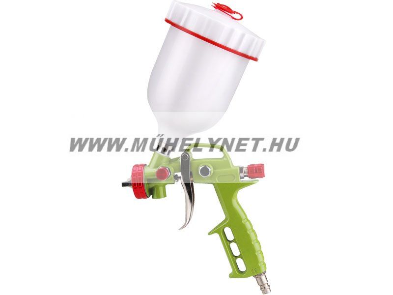 Image of Festékszóró pisztoly Extol felső tartályos, normál kivitelű, max 4 bar
