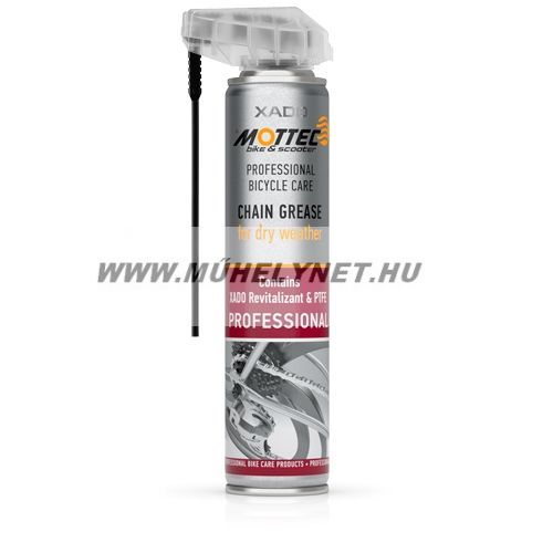 Image of xado Mottec lánc-spray országúti kerékpározáshoz 200 ml.