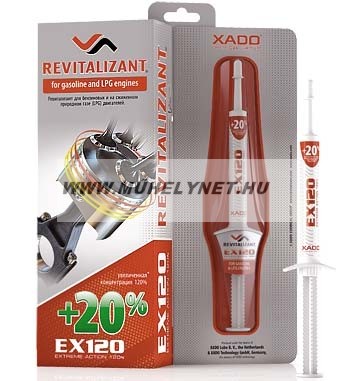 Image of xado ex120 benzin és LPG motorokhoz 8 ml