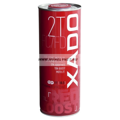 Image of XADO 2 T FC/FD red boost olaj 1 literes kiszerelés