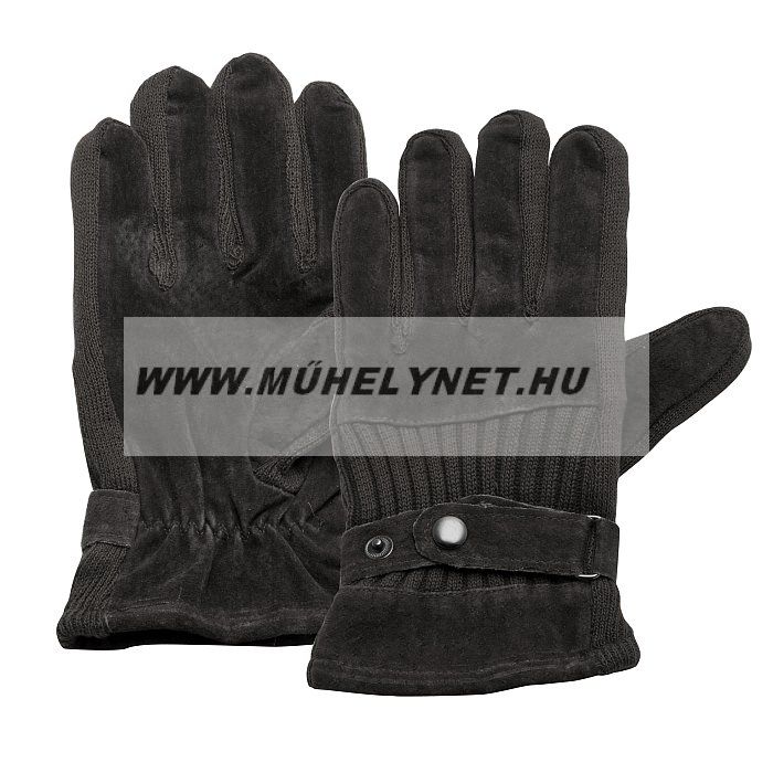 Image of Kesztyű bélelt fekete s/m méret